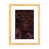 Toile avec cadre en bois beige n'est pas disponible