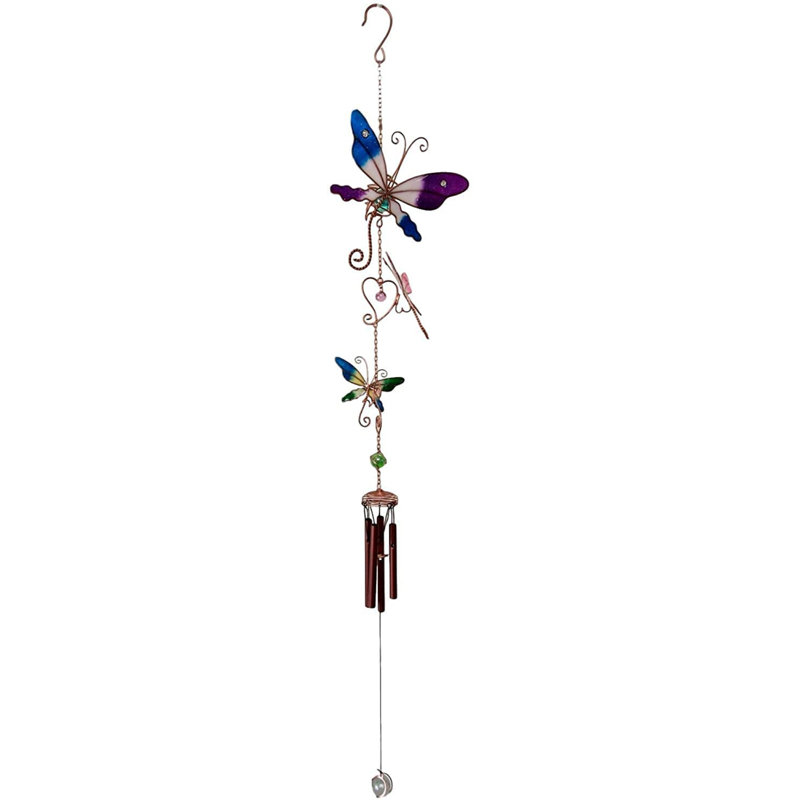 Krymson Plastic Insects Wind Chime