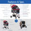 Poussette standard pliable Pet Rover Lite-54840738
