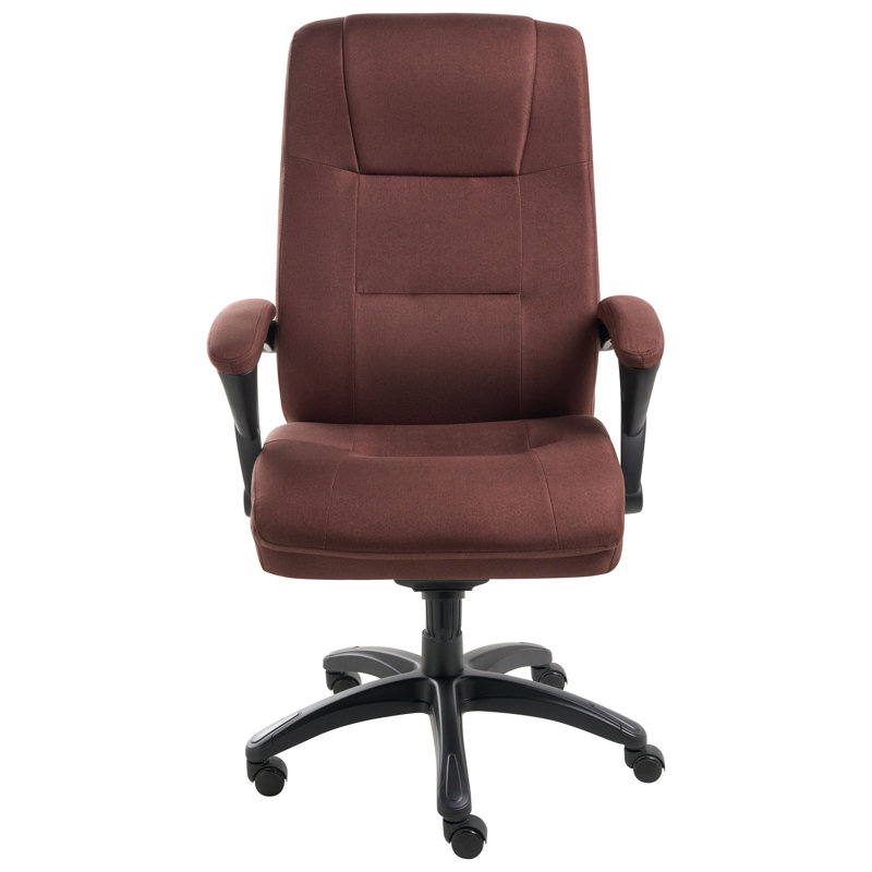 Brayden Studio Linen Executive Chair
