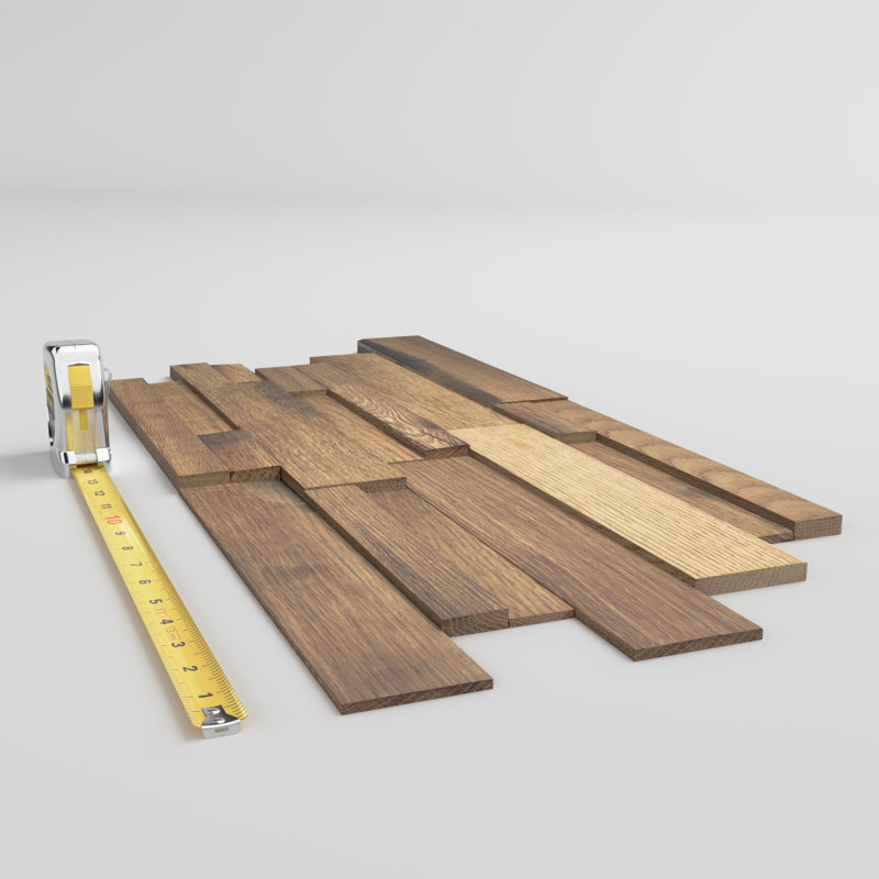 Oak Dry Stack Wood Mosaic Wall Tile for Wall and Ceiling