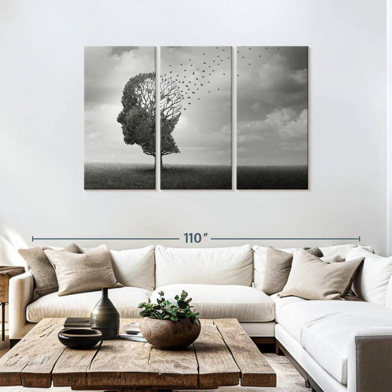 Alcaraz Alzheimer, 48" H x 74" W