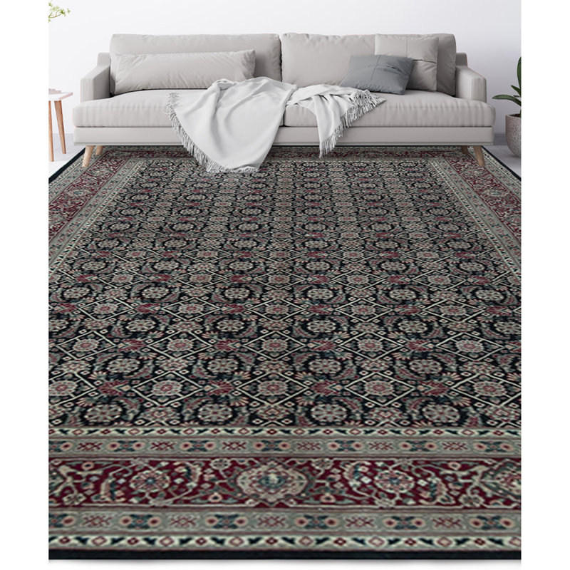 Jahan Wool Oriental Area Rug, Rectangle 5'7" x 8'9"