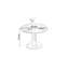 Table ronde contrastante de 41,33 po-1101178132