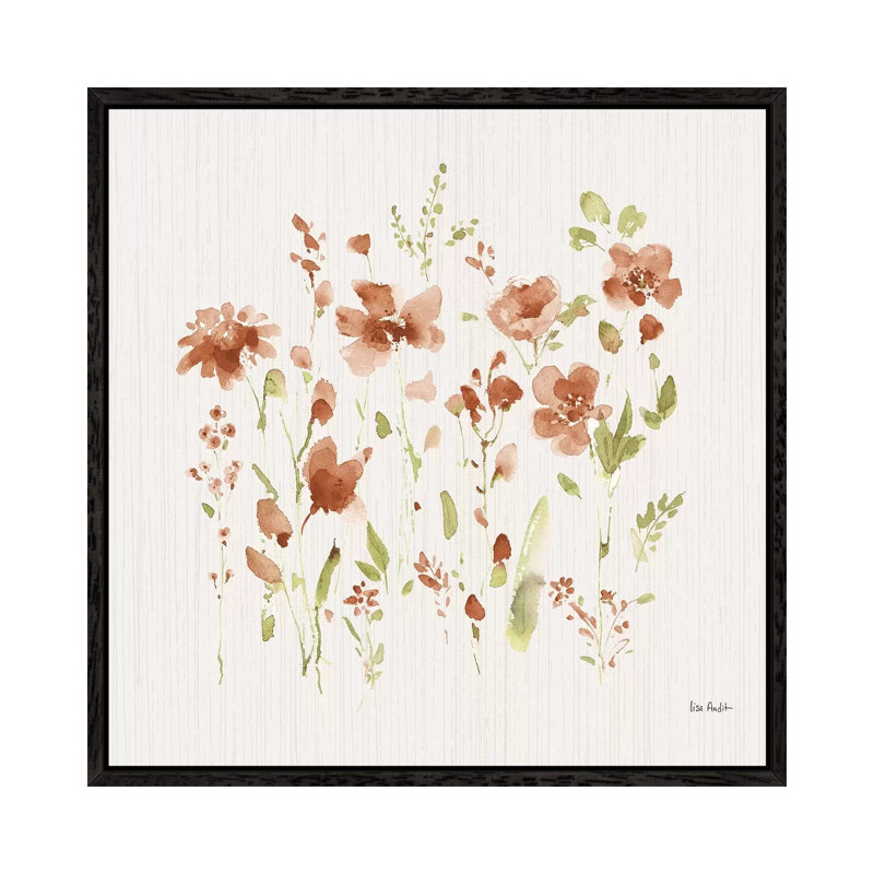 Time To Share VIII Spice by Lisa Audit - Painting on Canvas, Black Framed, 93.98cm H x 93.98cm W x 3.81cm D
