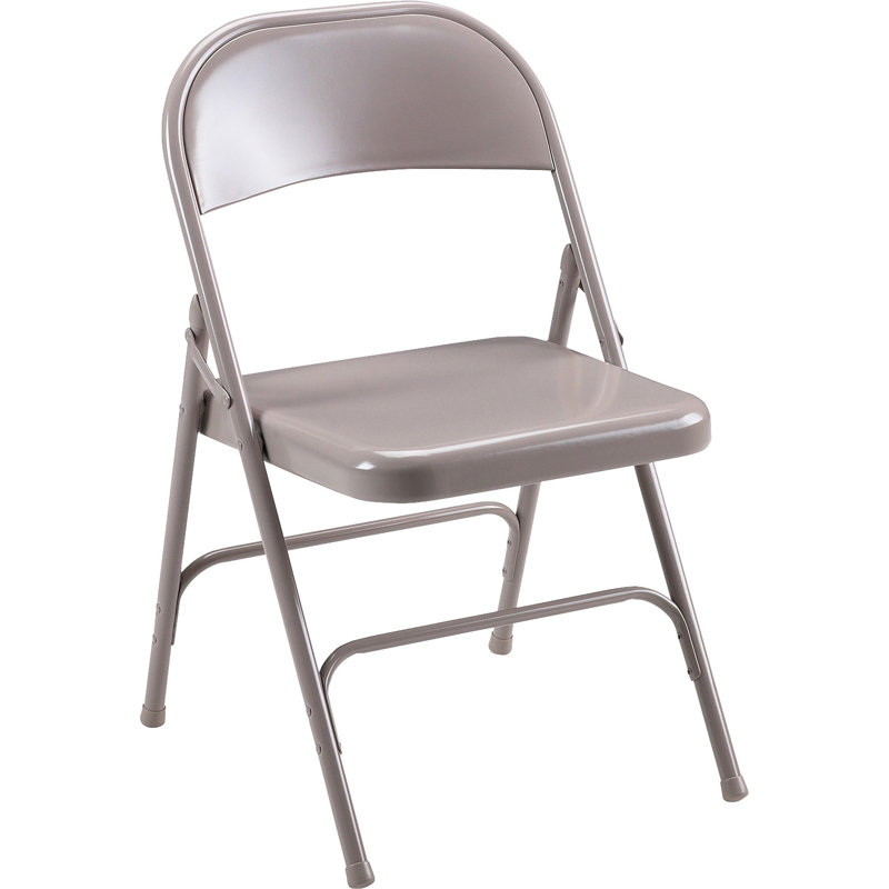 Chaise pliante empilable en acier unique