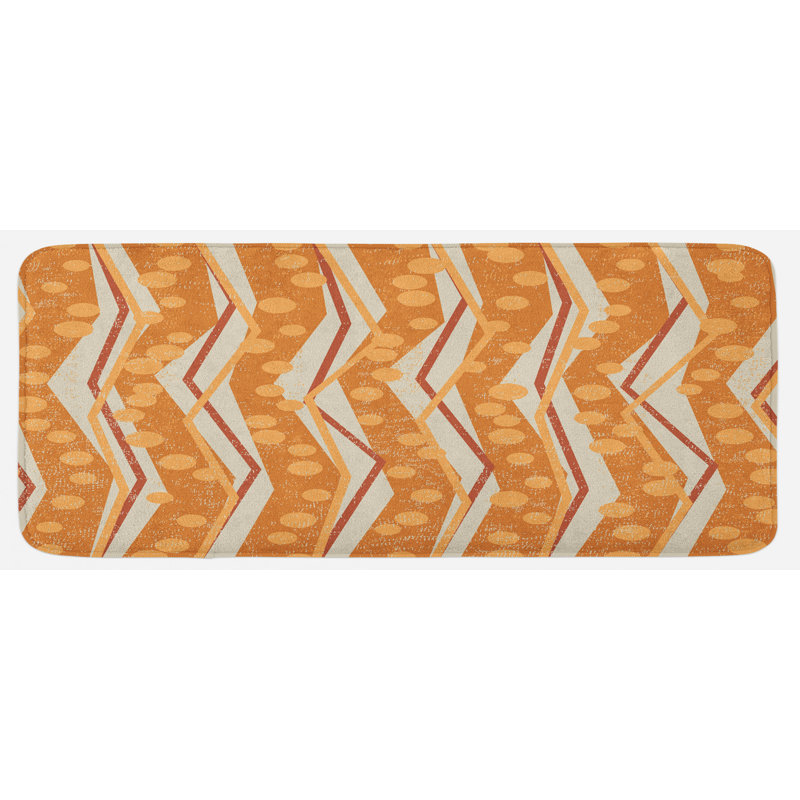 Modern & Contemporary Synthetic Kitchen Mat
