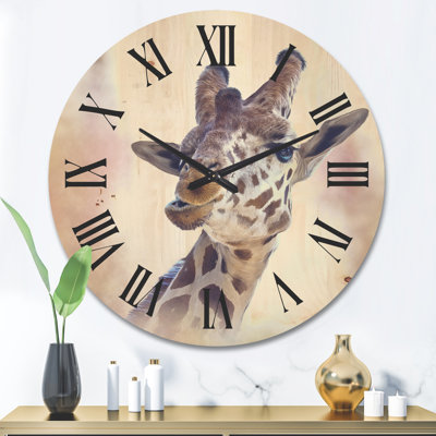 Solid Wood Wall Clock