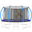 Trampoline 14FT avec enceinte - Trampolines récréatives avec échelle-110423540