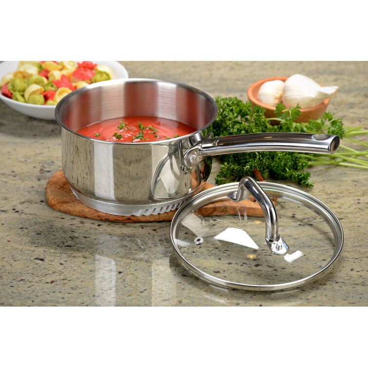 Turbo Pot 2.2 qt. Stainless Steel Saucepan Set with Lids - Yahoo Shopping