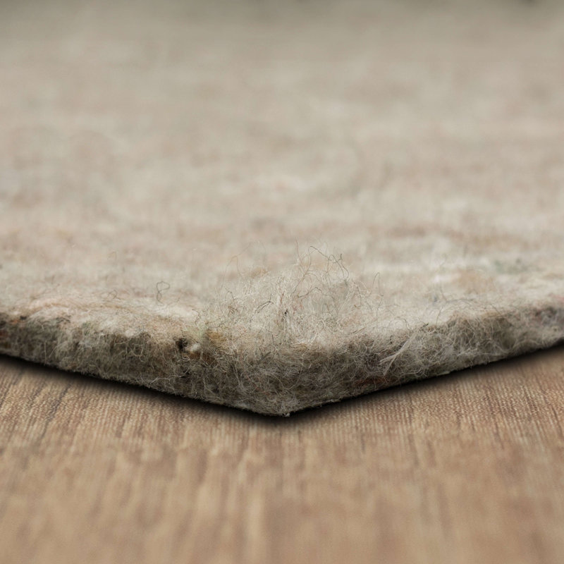 Comfort Cushion 24" x 16" Gray Polyester Rug Pad