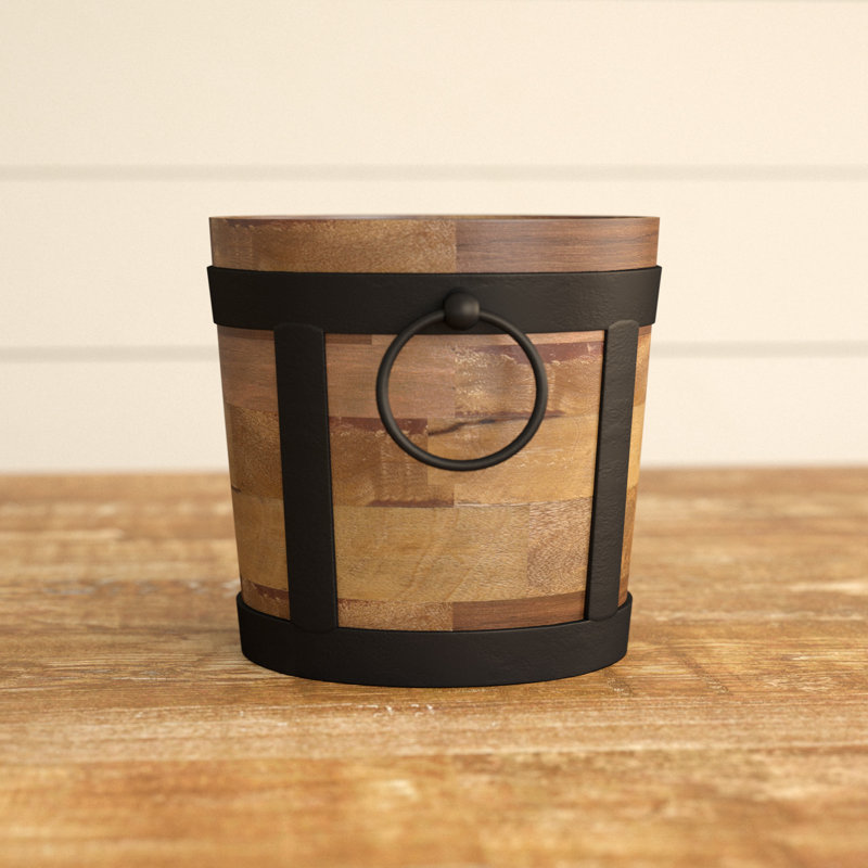 Armada Wood Ice Bucket