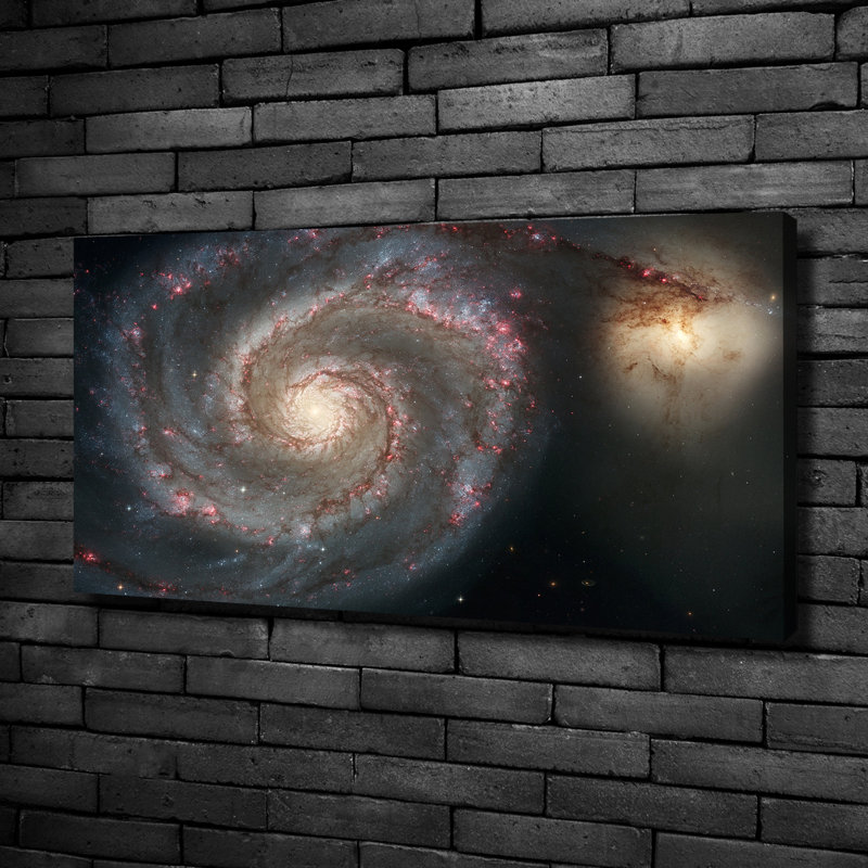 Nebula - No Frame Print on Glass, Canvas, 50cm H x 100cm W x 2cm D