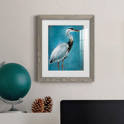 Great Blue Heron I - peinture encadrée
