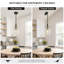 Luminaire suspendu cloche Levona, base E26, 9,8 po de diamètre x H 55,3 po-1585468837