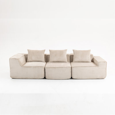 Canapé modulaire multi-personnes pouvant être combiné librement-33005-3