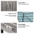 Garbage Bin Shed Stores 3 Trash Cans Metal Outdoor Bin Shed For Garbage Storage,Stainless Galvanized Steel, Bin Shed For Garden Yard Lawn,Grey