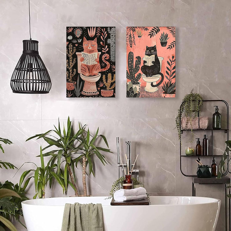 2 Piece Wrapped Canvas Print, 40cm H x 30cm W