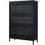 60'' Tall Display Cabinet With 2 Storage Drawers-1397885816