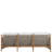 Pacifica Sofa - Natural Teak/Rope/Brass
