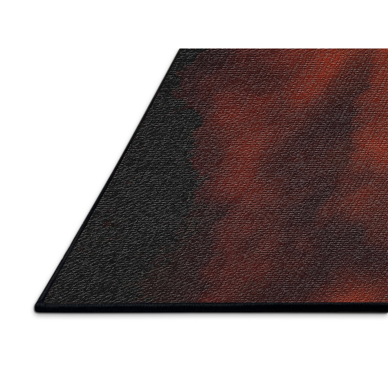Tapis de zone rouge point de vue 100, Rectangle 3 pi x 5 pi