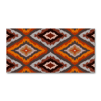 Retro Background 1 Piece Wall Art on Canvas
