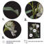 «Blossoming Diphylleia Grayi on Black I», reproduction sur toile-87347336-87347335