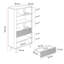 163cm H x 90cm W Bookcase-542827228