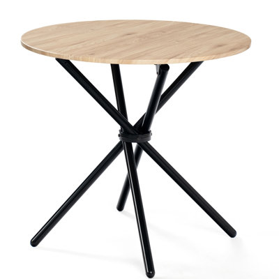 Haynesville Round Metal Base Dining Table