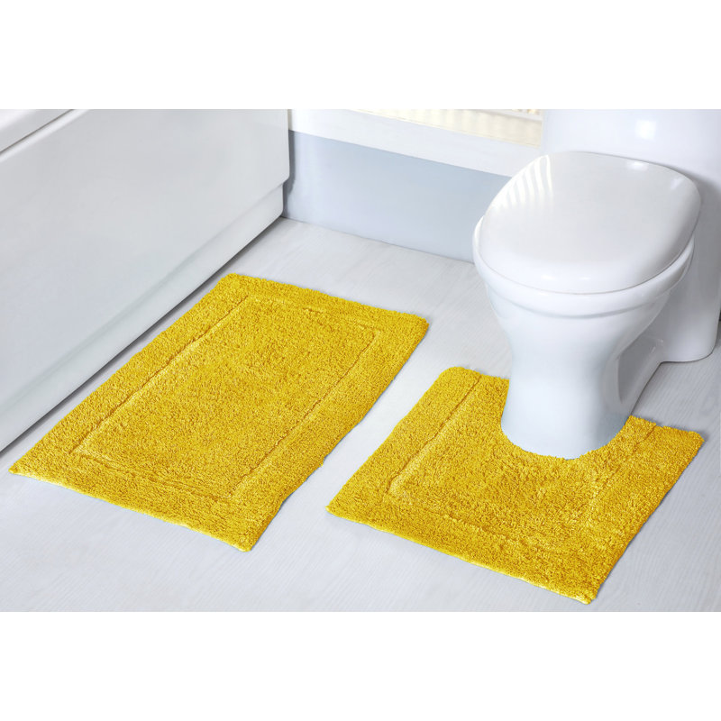Norelle Mayfair Micro Fibre Bath Set, Ochre