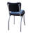Retro Home Upholstered 'V' Back Dining Chair-10955942