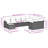  Garden Sofa Set Grey