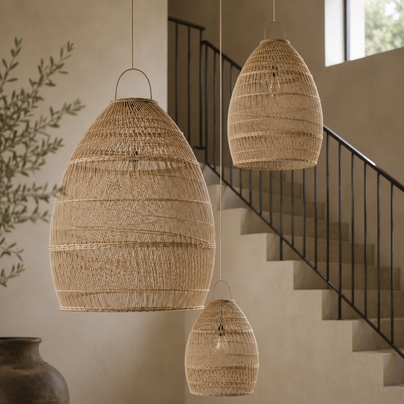 Celina Handwoven Rattan Pendant Shade