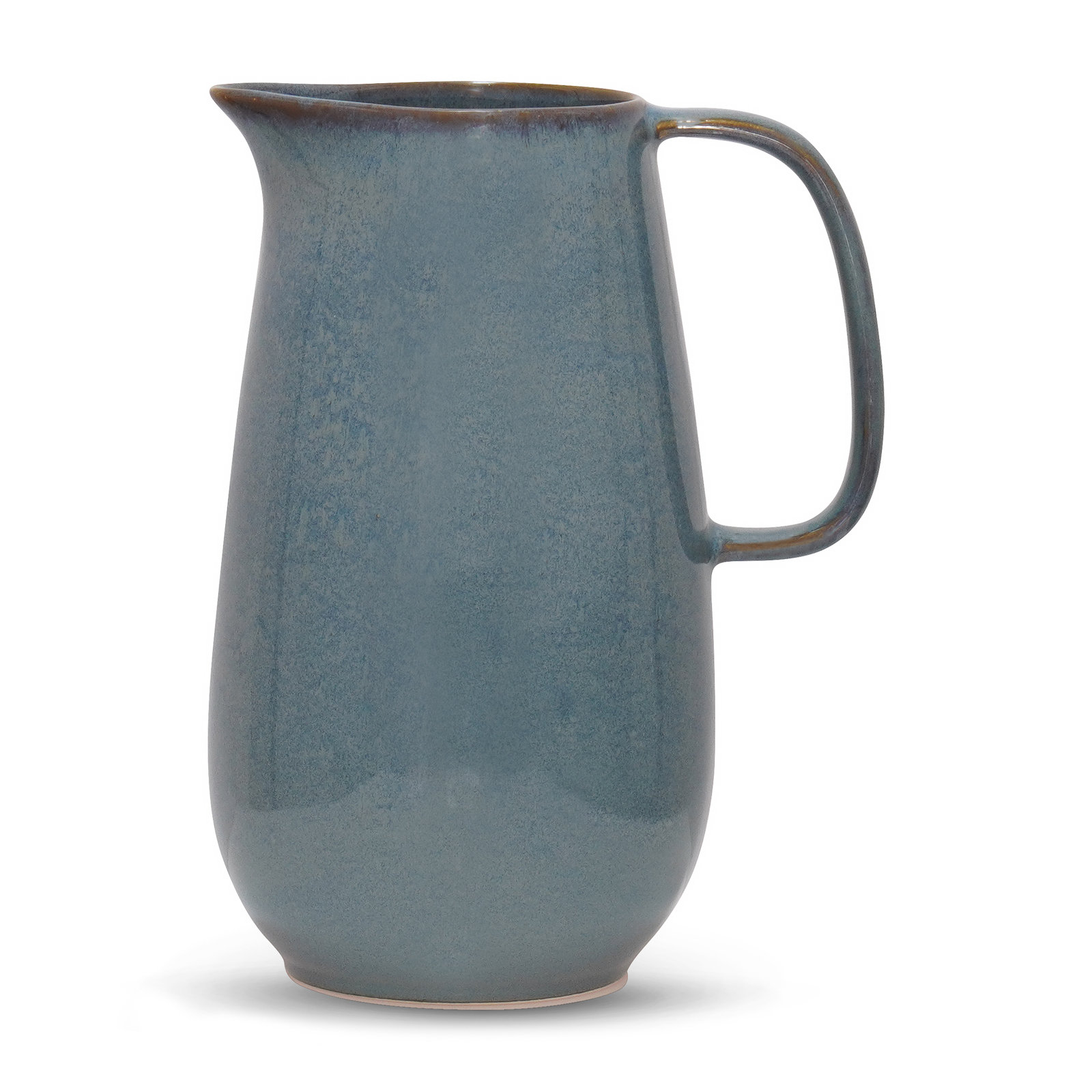 Mesa Ceramics Stoneware Pitcher, Blue