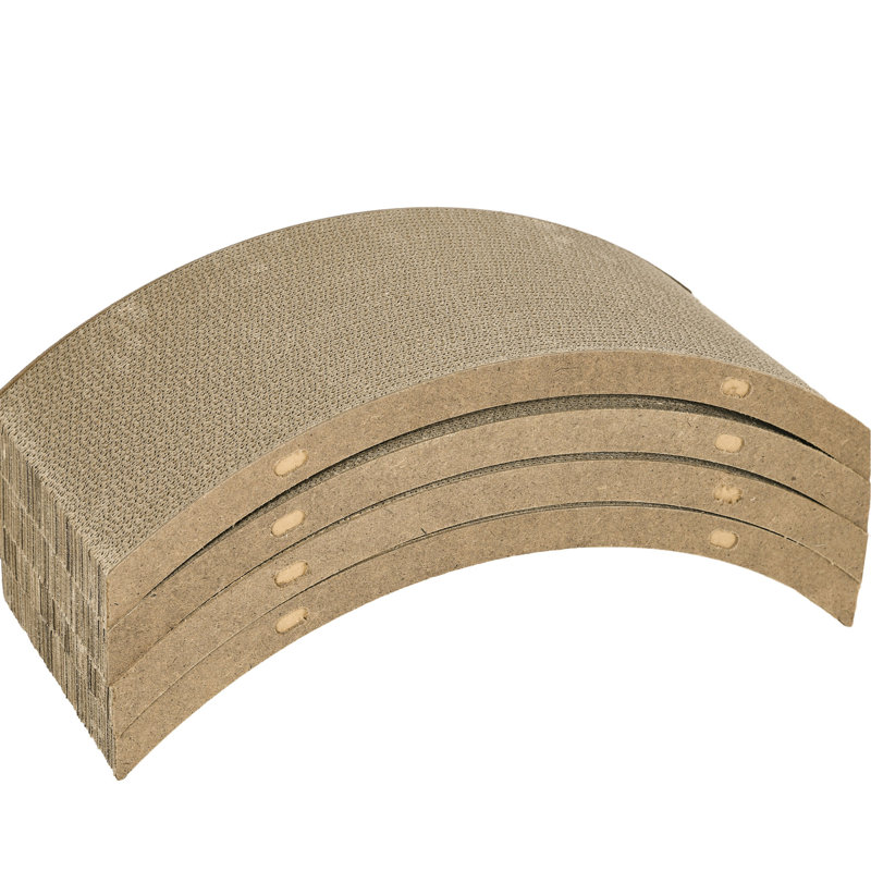 Grattoir pour chat brun, 4, pour chats d'intérieur bien élevés, poteau réversible, paquet de 4 meubles froids, brunâtre, dommages