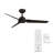 Roboto 3 - Blade Indoor/Outdoor Smart Ceiling Fan with Remote Control Included, Works With Alexa and iOS / Android App-57351463-79083541