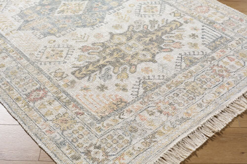 Afsaneh Traditional Hand Loomed Area Rug, Rectangle 6' x 9'