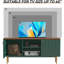 Meuble télé 55 po Cannelé