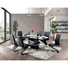 Kingdon 6 - Person Pedestal Dining Set