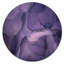 Purple And Grey Marble Ink Clouds II - Unframed Print on Metal-68851722