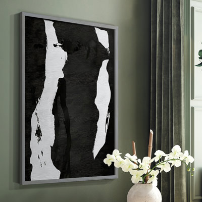 Abstrait, encadré, reproduction encadrée