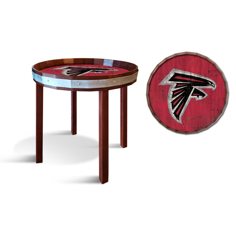 Tray Top End Table, Atlanta Falcons