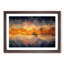 A Boat at Sunset in Abstract - Picture Frame Graphic Art Print-55629179-55629180