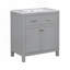 Ensemble de meuble-lavabo gris 60 po-1833123457