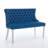 45.6”velvet Upholstered 2-seat Armless Loveseat-55121969-55121970