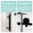 48" W X 76" H Frameless Single Sliding Shower Door With 1/4 "(6 Mm) Clear Tempered Glass-123132362
