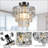 Modern Crystal Flush Mount