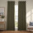 Oneridge Room Darkening Faux Linen Single Curtain Panel-907739577-907742788