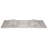 73 Inch Camilla II Modern Vanity Top Double Sink with Backsplash, Solid White