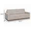 Causeuse Jeni, 2 coussins décoratifs, moderne 64 po-131080505-131082207-110521949